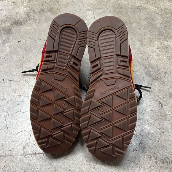 Saucony orange red sneaker - Picture 5 of 6